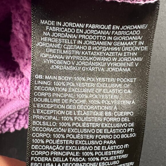 The North Face Sweatshirt Kids Girls 4 Pink Faded Campshire Bear Full Zip Hoodie - Picture 8 of 15